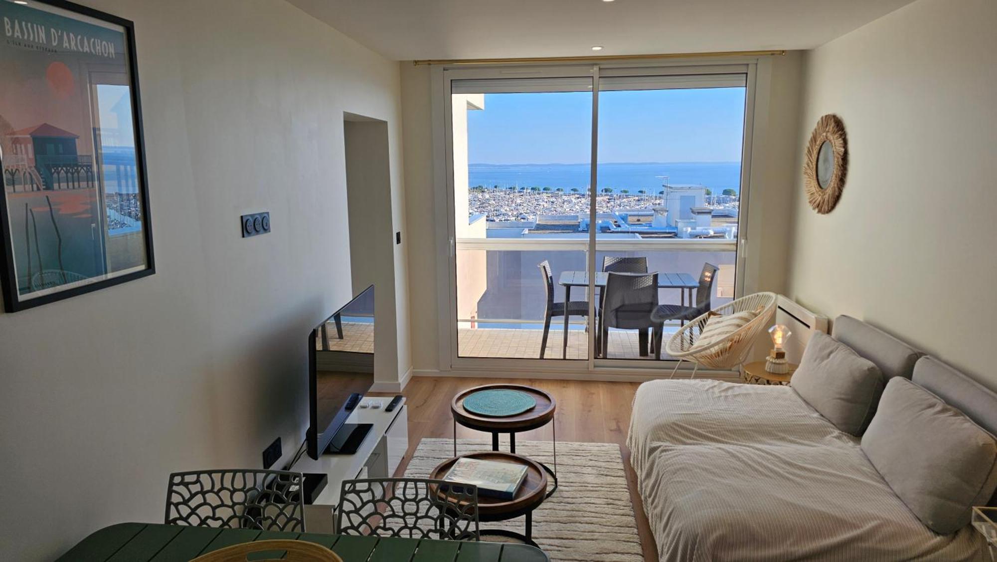 アルカションVue Panoramique Sur Bassin,Piscine Et Terrasseアパートメント エクステリア 写真