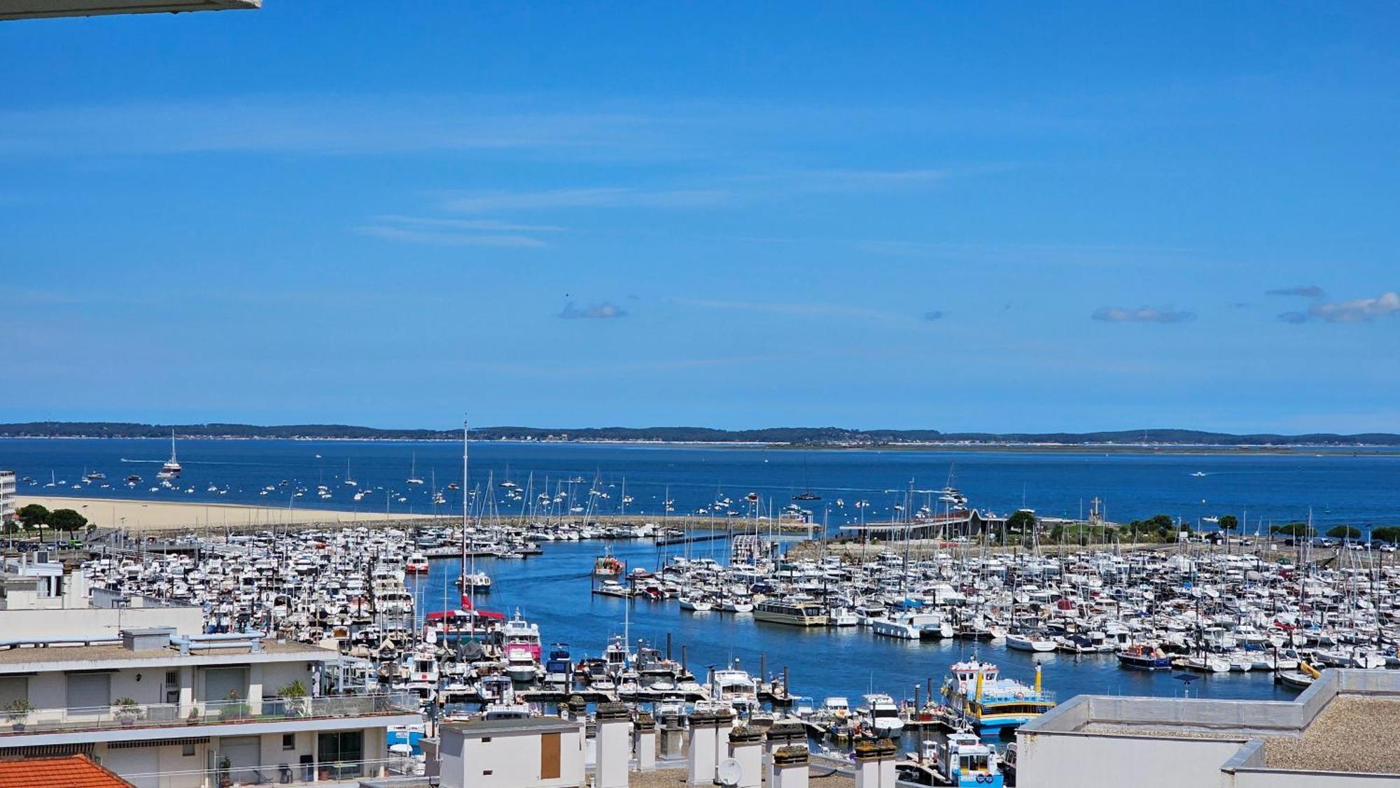 アルカションVue Panoramique Sur Bassin,Piscine Et Terrasseアパートメント エクステリア 写真